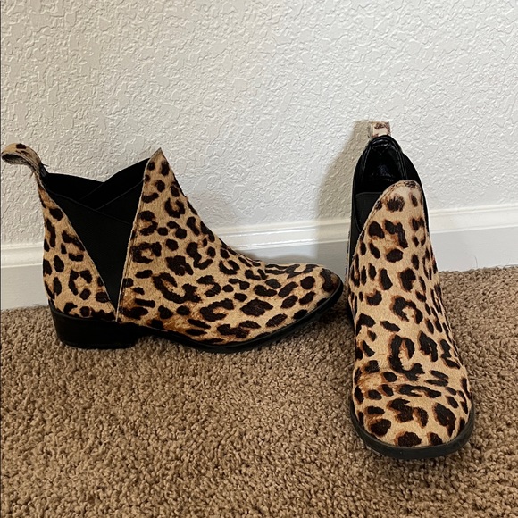 Aldo Shoes - ALDO Leopard Print Ankle Boots